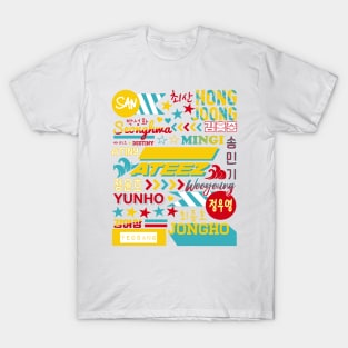 ATEEZ Collage T-Shirt